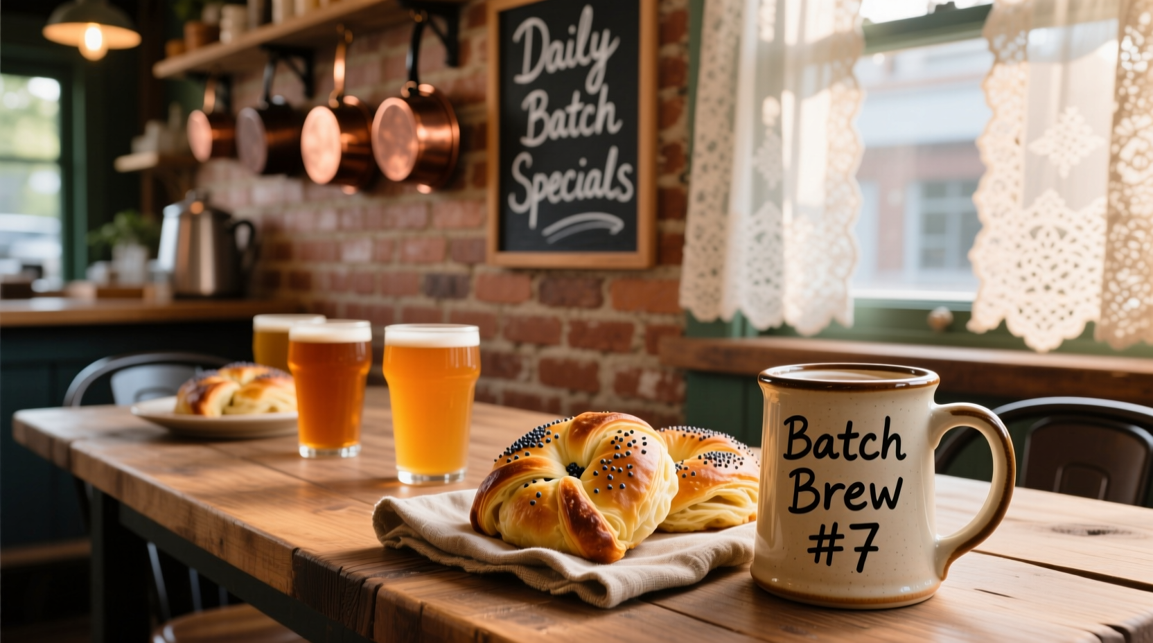 batch craft beer kolaches