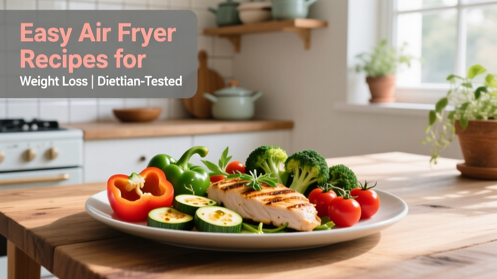 Easy Air Fryer Recipes for Weight Loss (Dietitian-Tested)