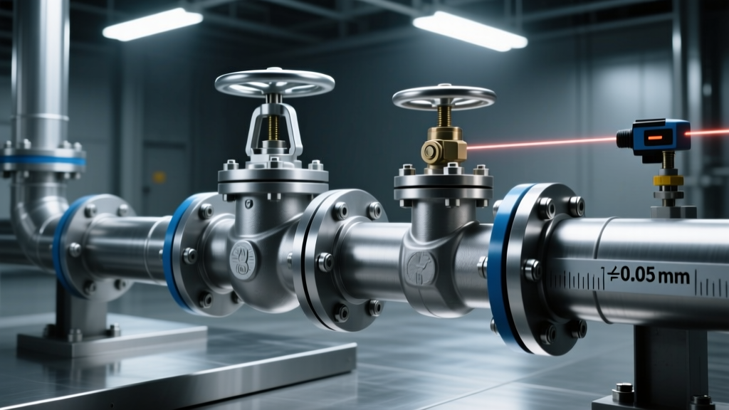 Control Valve Alignment: Laser vs. Dial, ISO 5199 Tolerances