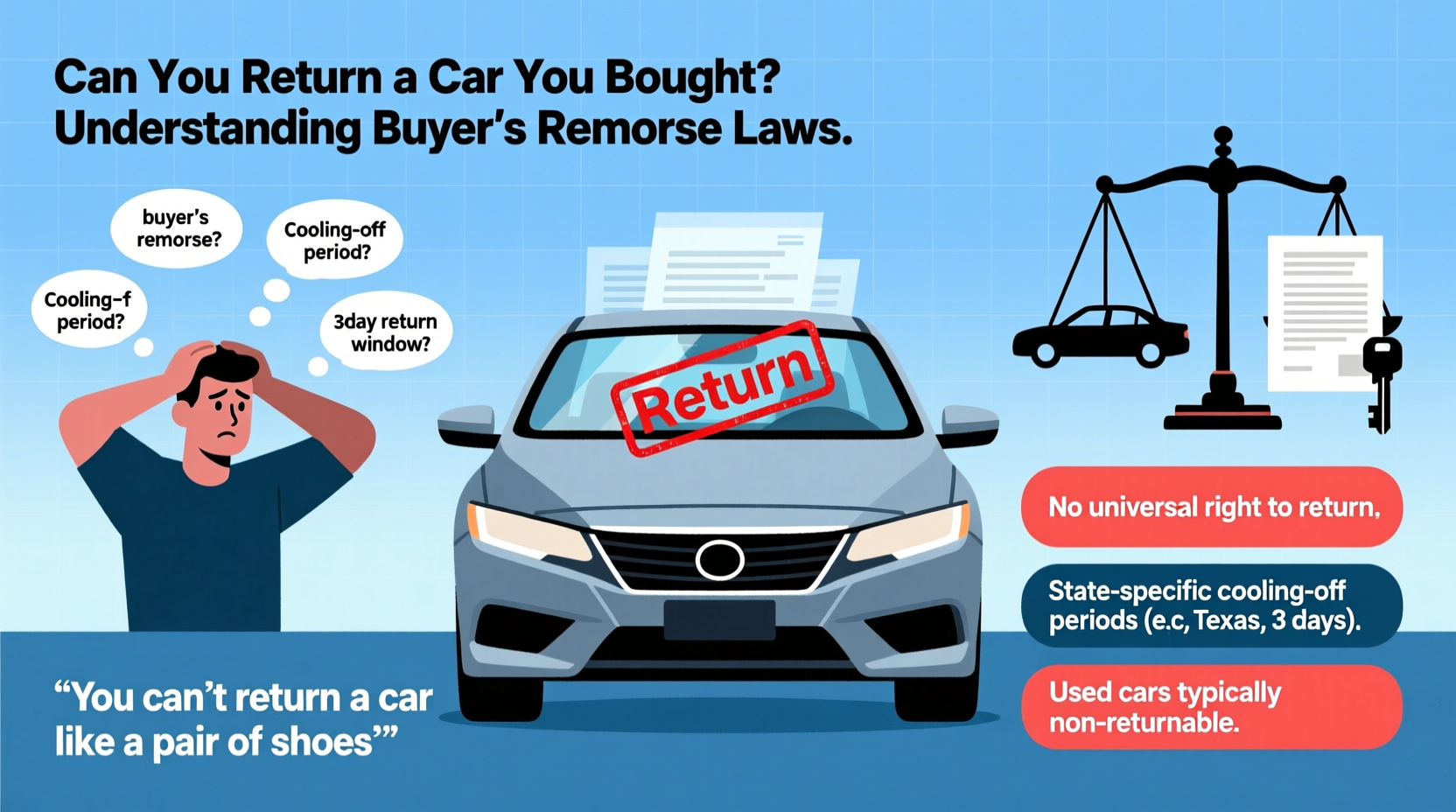 can you return a car you bought