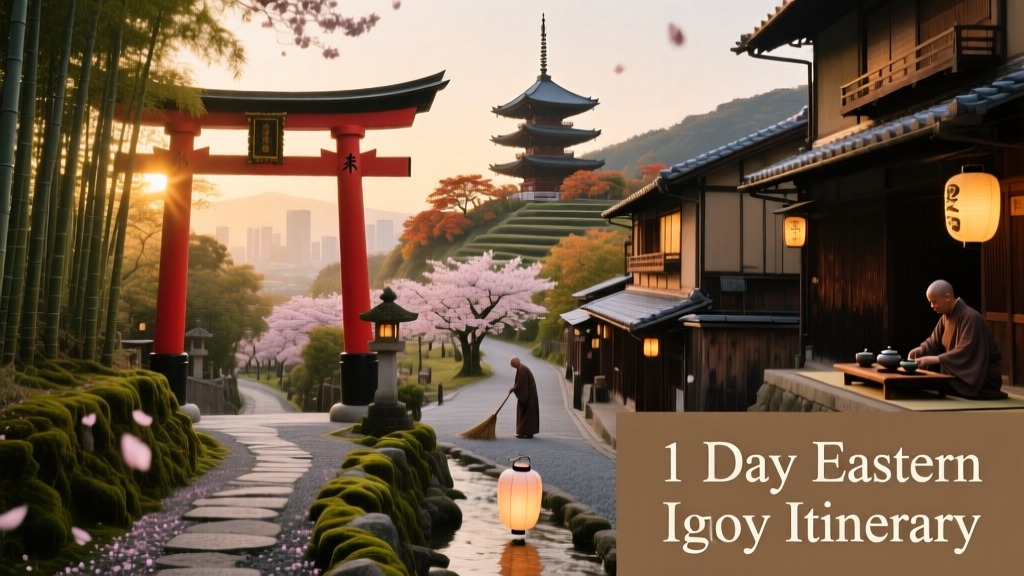 One Day in Eastern Kyoto: Temples, Tea, and Timeless Alleys