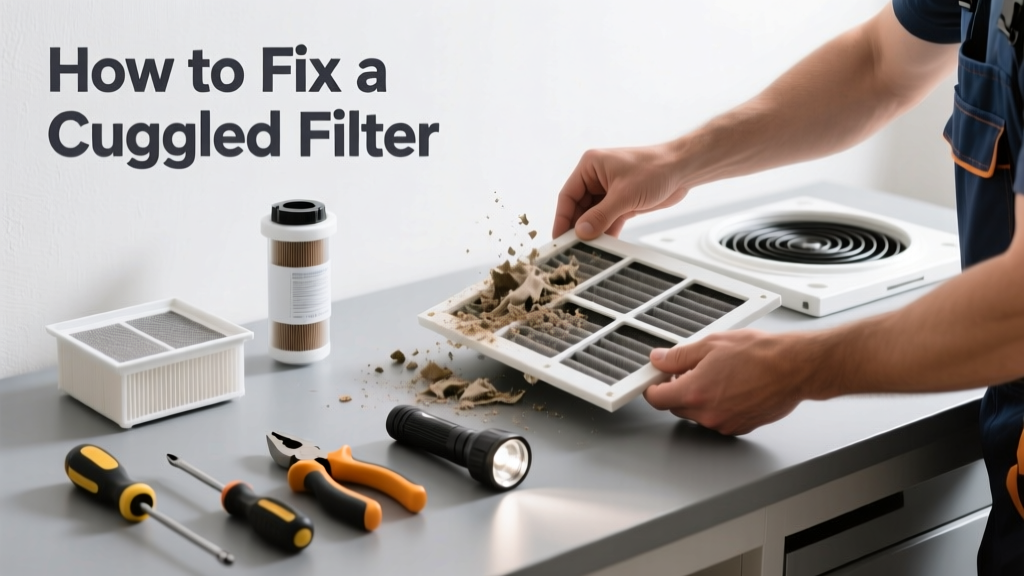 How to Fix a Clogged Filter in HVAC, Dryer, or Water System
