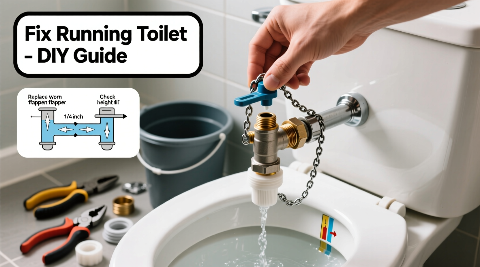 how to fix a toilet that keeps running simple diy plumbing tips