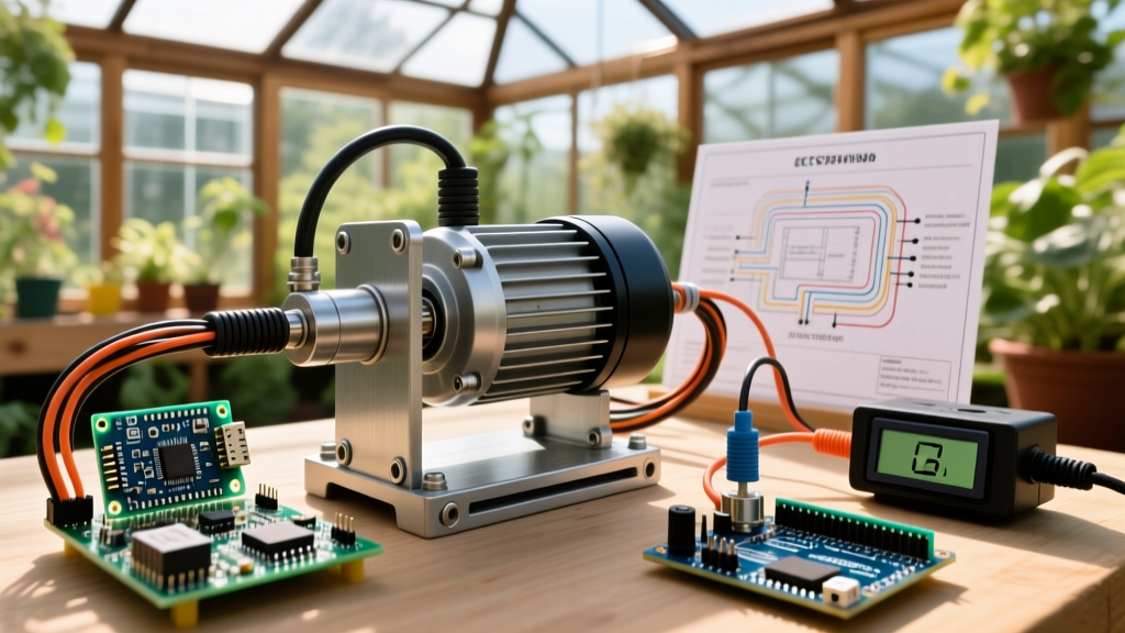 Building a Heavy-Duty DC Motor Arduino Actuator for Greenhouses