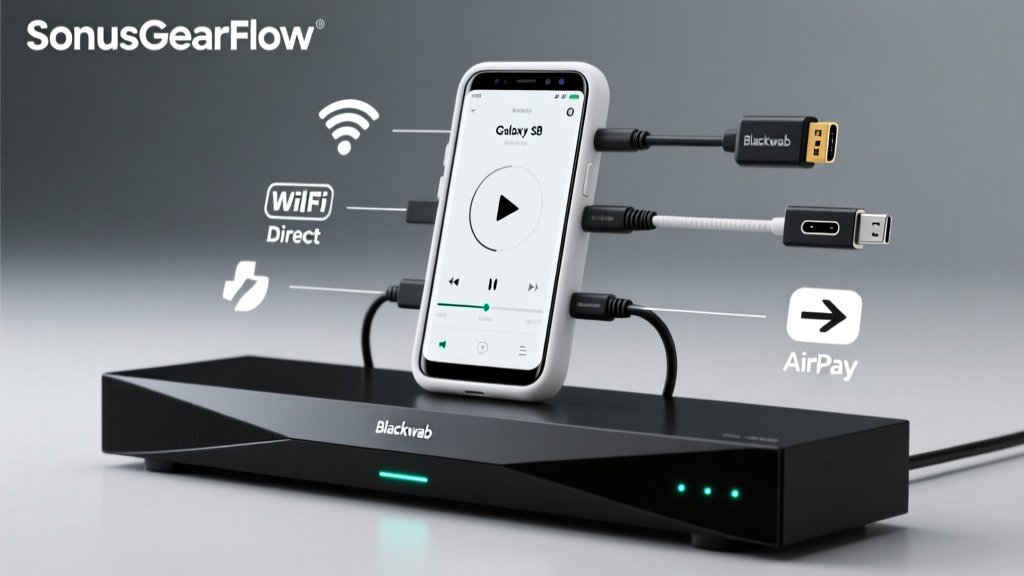 Galaxy S8 to Blackweb Home Theater: 5 Working Methods