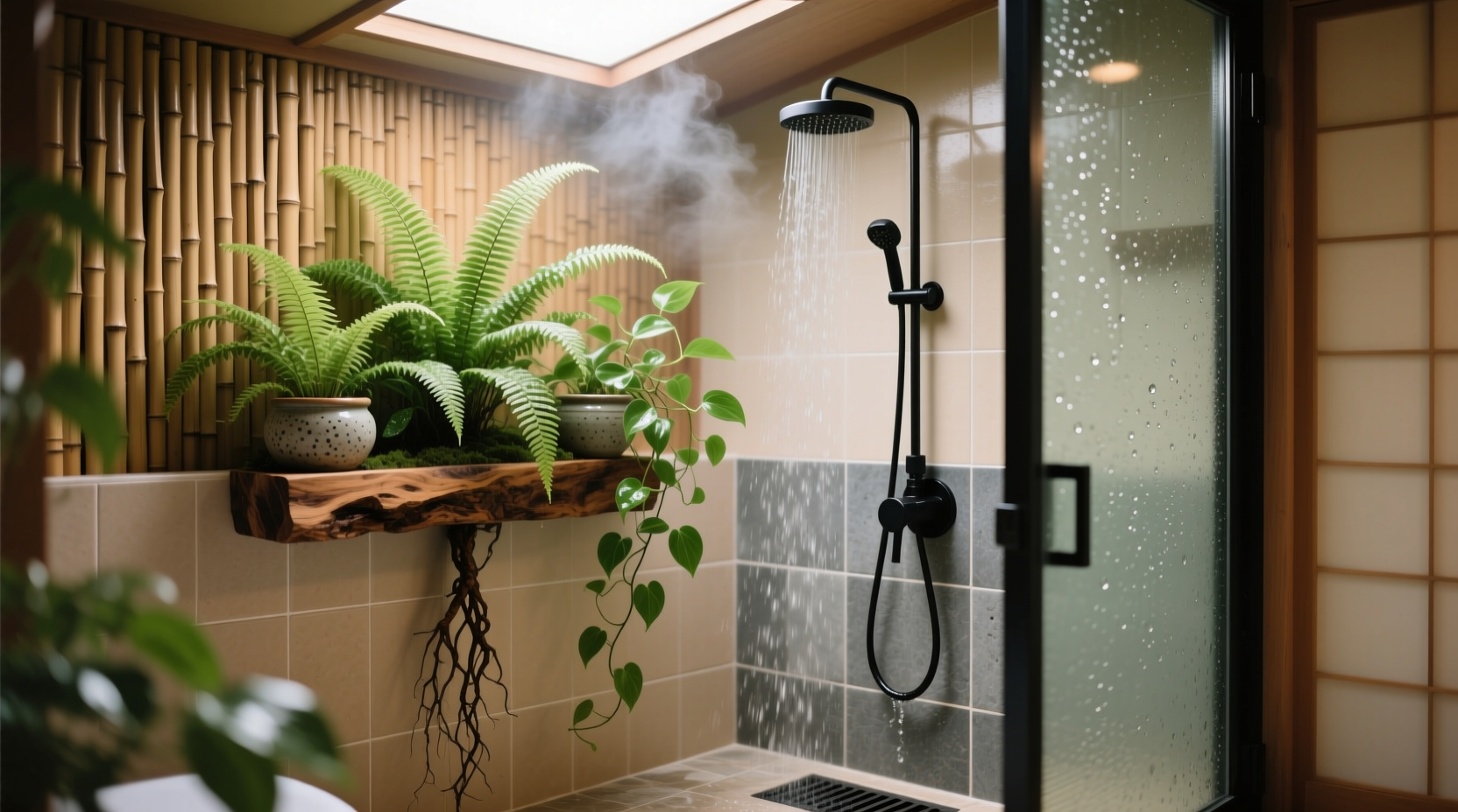 shower plants