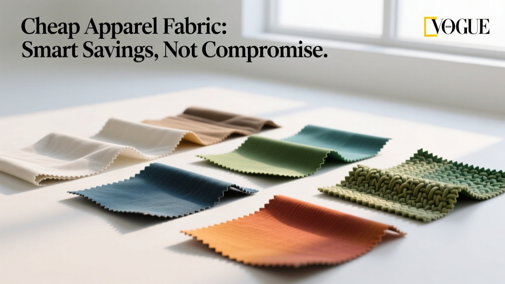 Cheap Apparel Fabric: Smart Savings, Not Compromise