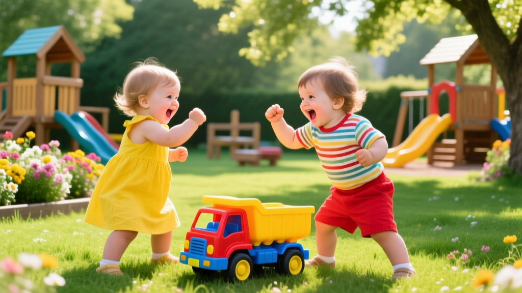 When Siblings Fight Over Toys: The 'Toy Turn Timer' That...