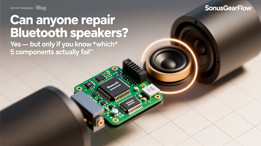 Bluetooth Speaker Repair: 5 Failing Parts | 3 Value-Killers