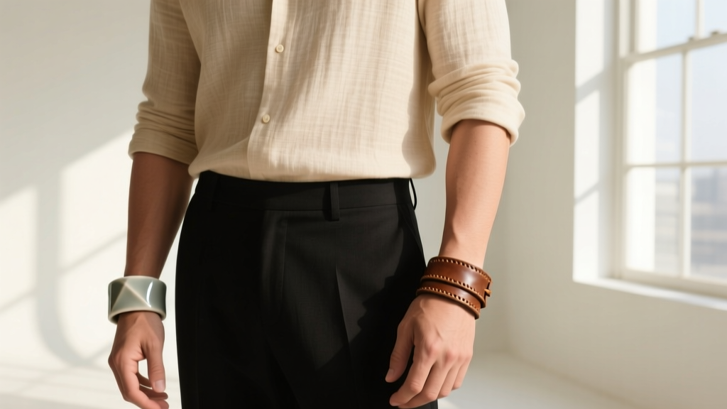 Ceramic vs Leather Bracelets: Men’s Styling Guide