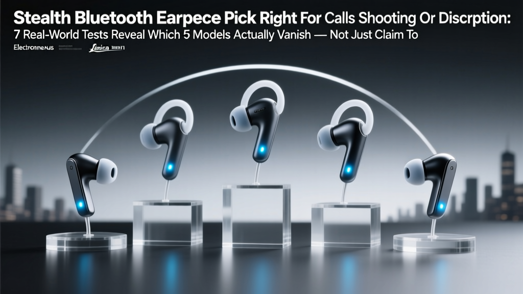 Stealth Bluetooth Earpiece Pick Right For Calls Shooting Or Discretion: 7 Real-World Tests Reveal Which 5 Models Actually Vanish — Not Just Claim To