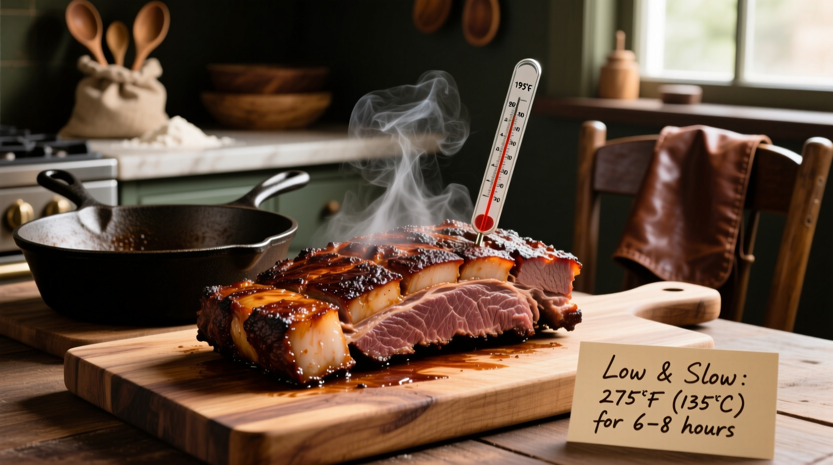 what temperature to cook brisket