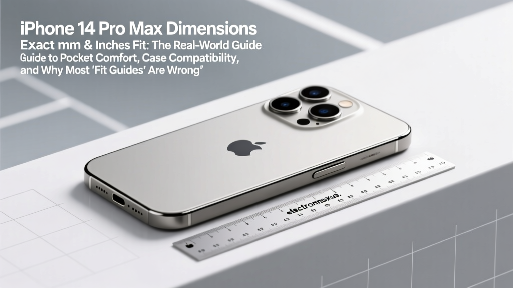 iPhone 14 Pro Max Dimensions Exact mm & Inches Fit: The Real-World Guide to Pocket Comfort, Case Compatibility, and Why Most 'Fit Guides' Are Wrong