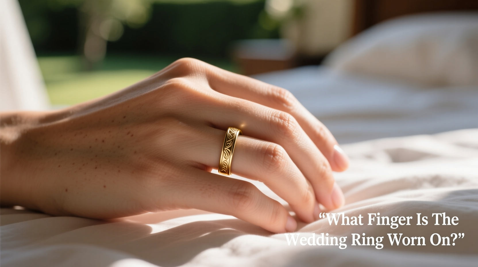 what finger is the wedding finger