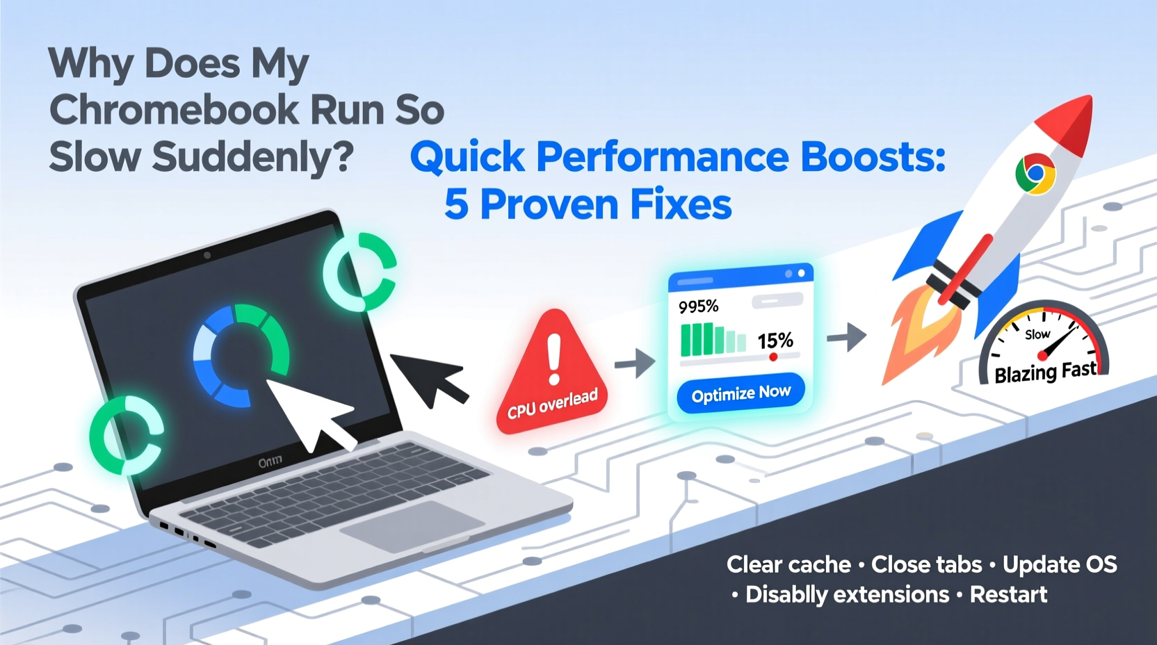 why does my chromebook run so slow suddenly quick performance boosts