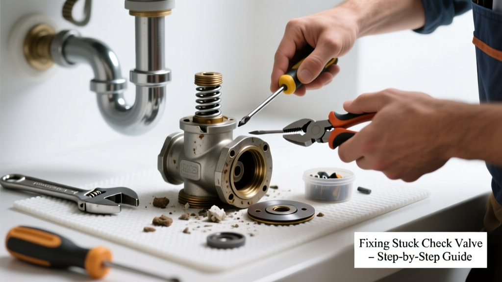Fix a Stuck Check Valve Making Unusual Noises