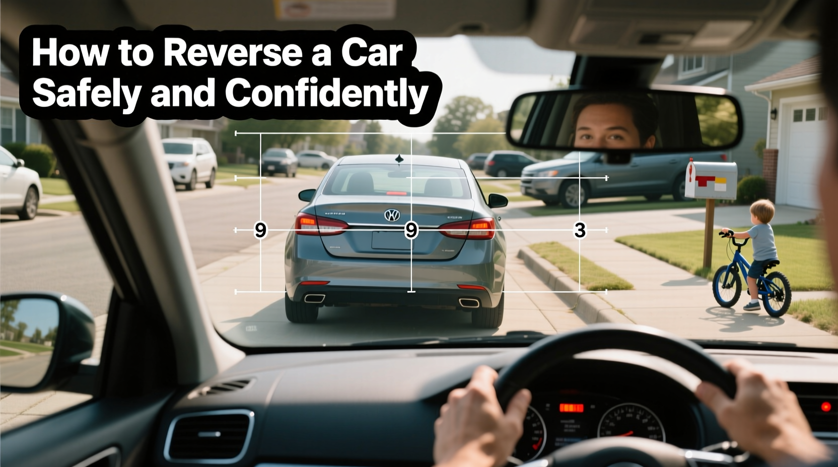 how to reverse a car