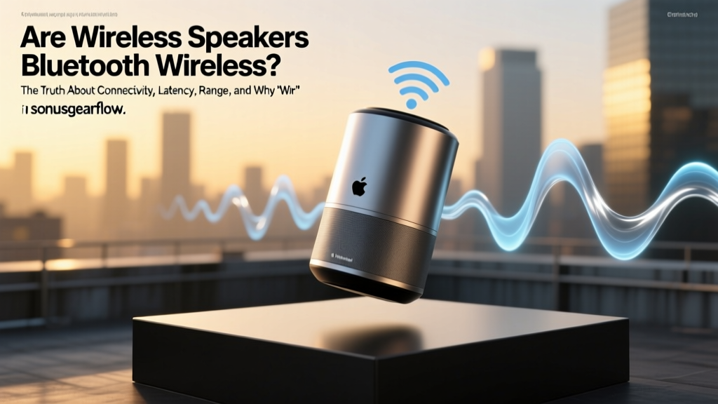 Wireless Speakers: Bluetooth Truths on Latency & Range