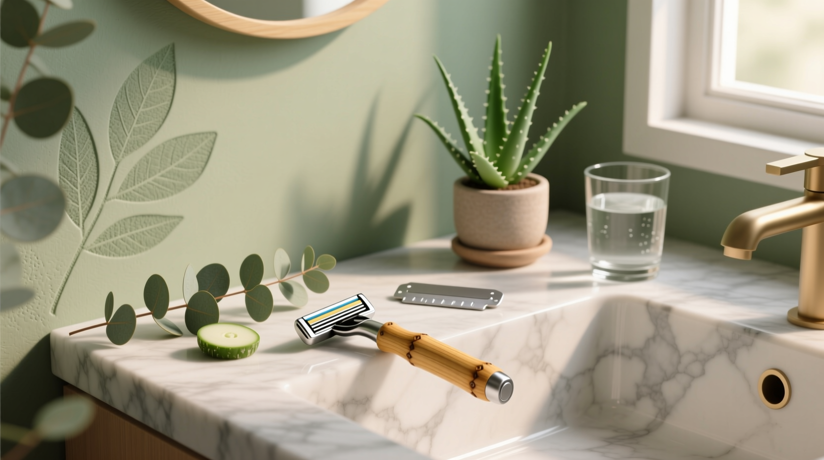 make grooming greener and cheaper with wet shaving