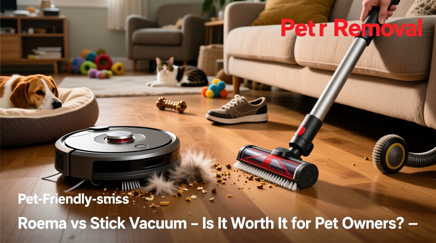 robot vacuum vs stick vacuum is a roomba worth it if you have pets