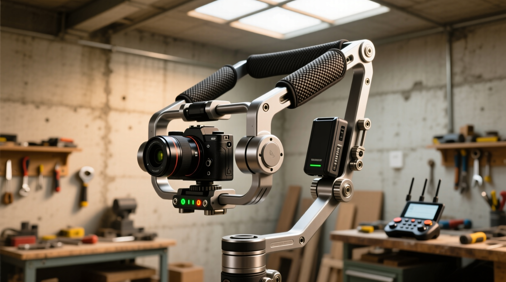 diy shoulder camera stabilizer