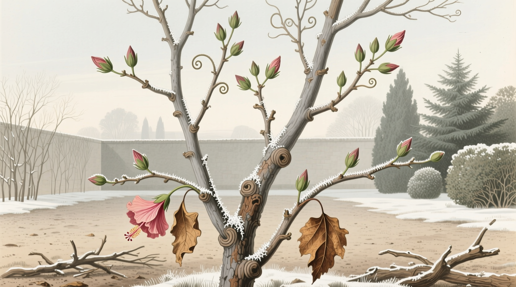 do hibiscus go dormant in the winter