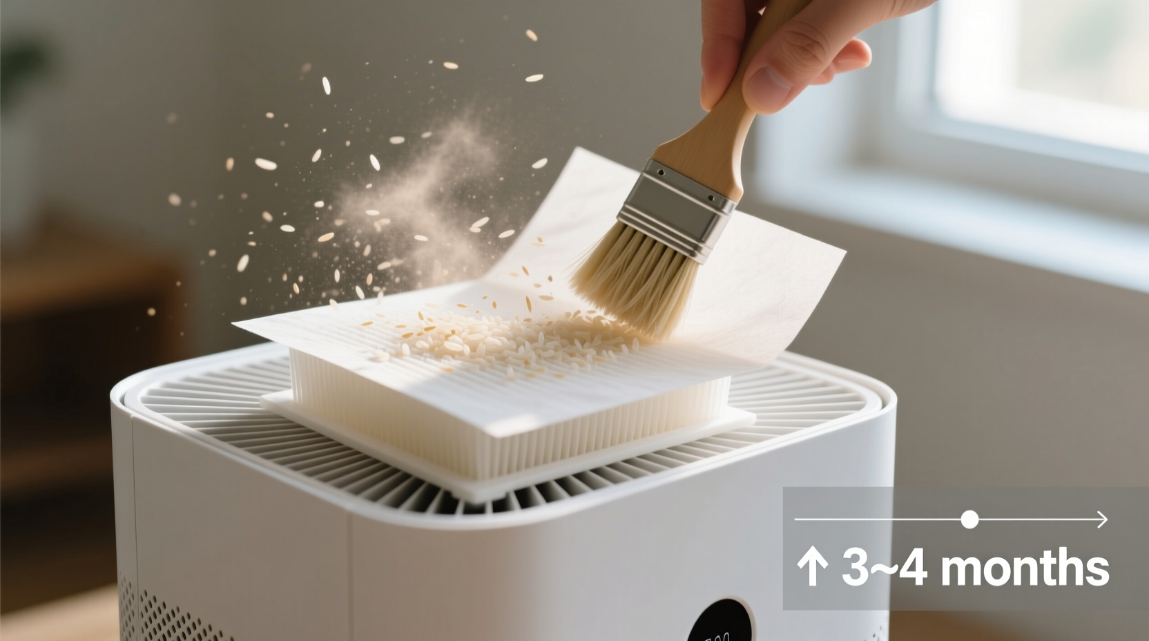 eco friendly cleaning tips rice paper filter care