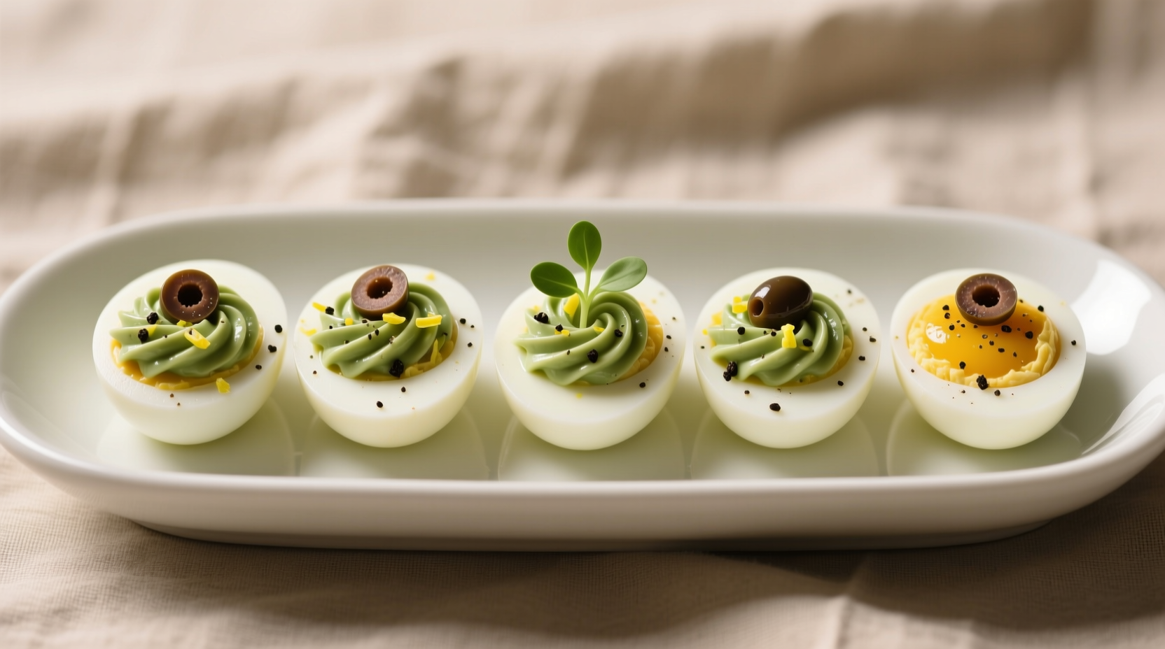 caesar deviled eggs recipe