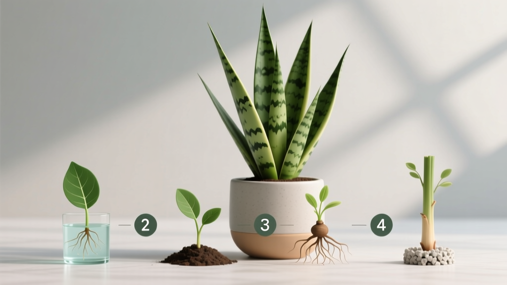 How to Propagate Snake Plants: 4 Proven Methods