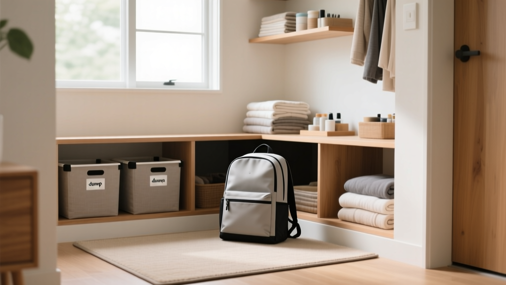 Backpack Dump Zone: A 30-Second Daily Reset Ritual