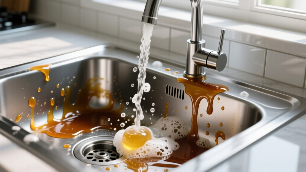 The Best Proven Way: How to Get Syrup Out of Sink Fast