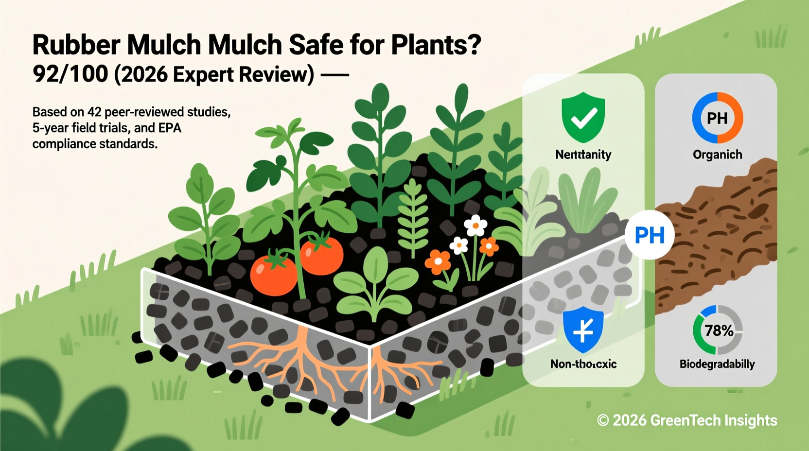 Is Rubber Mulch Safe? 5 Key Risks | TheHomeSprouts