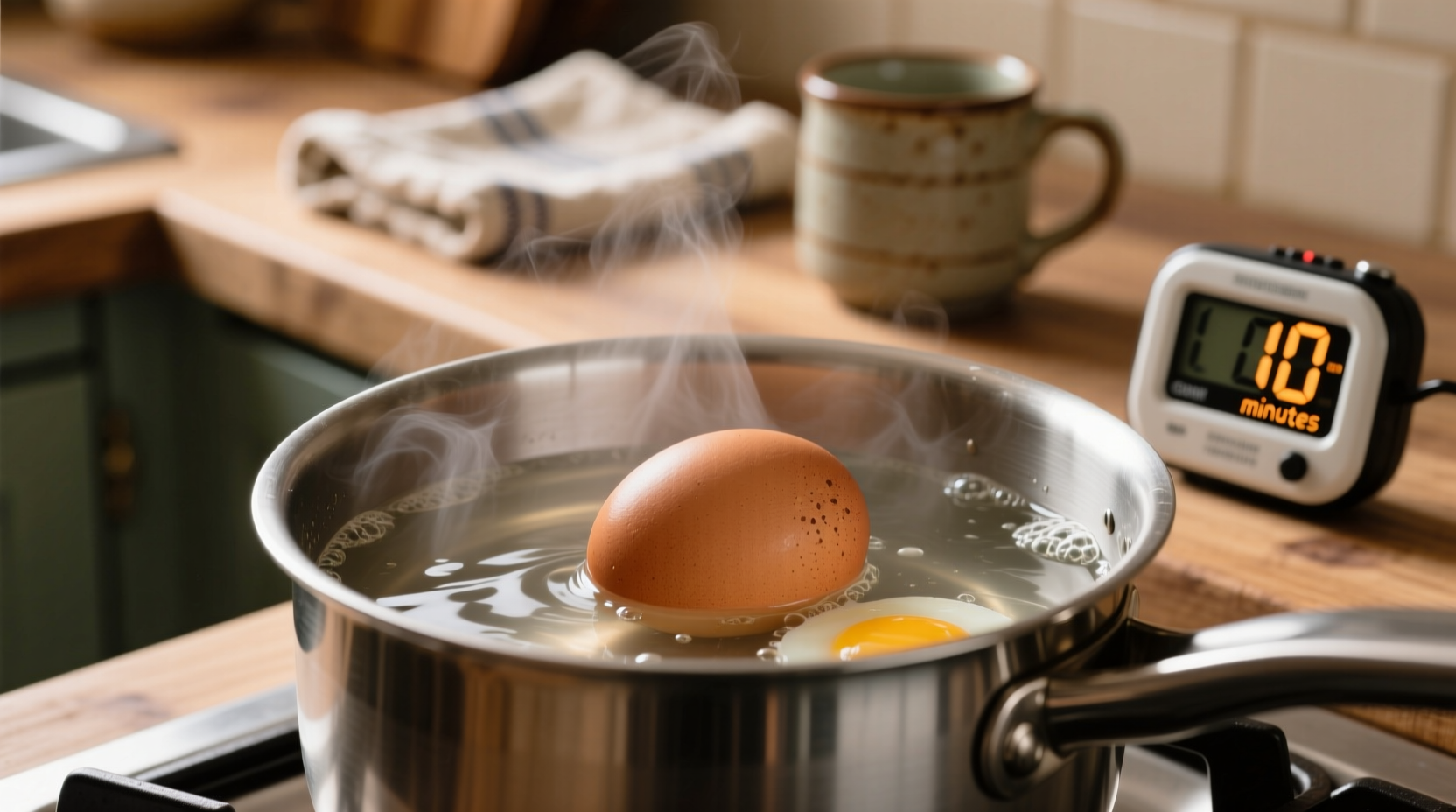 how long do you cook a hard boiled eggs