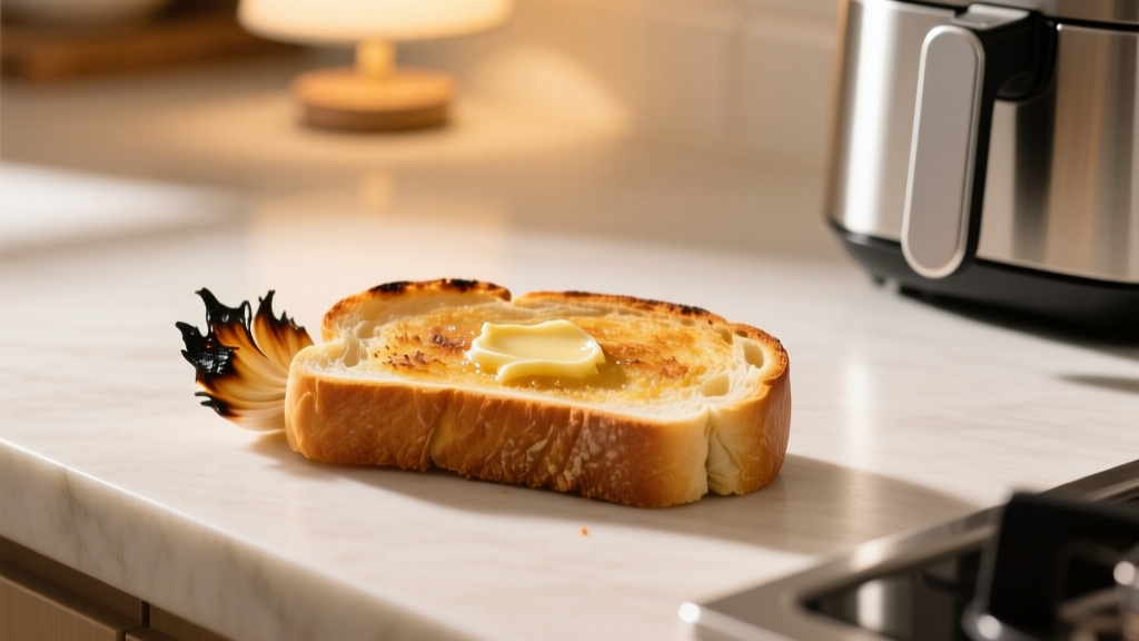 Why Air Fryer 'Garlic Bread' Gets Burnt Tips But Raw Cent...