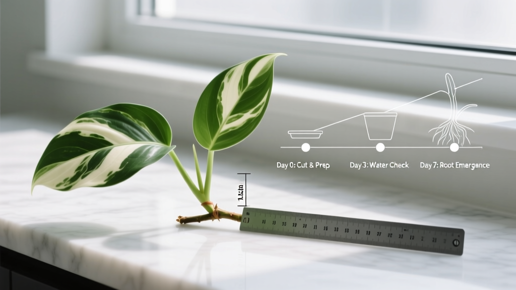 Plant Propagation Cutting & Watering Guide