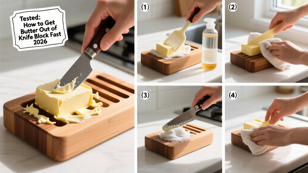Tested: How to Get Butter Out of Knife Block Fast 2026