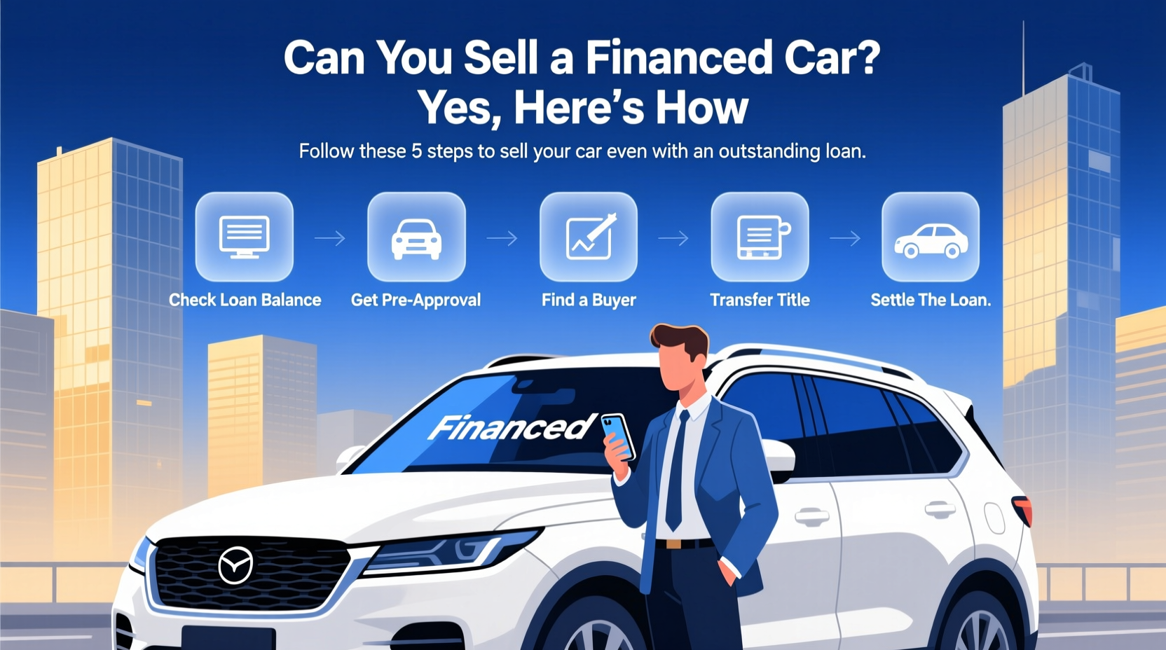 can you sell a financed car