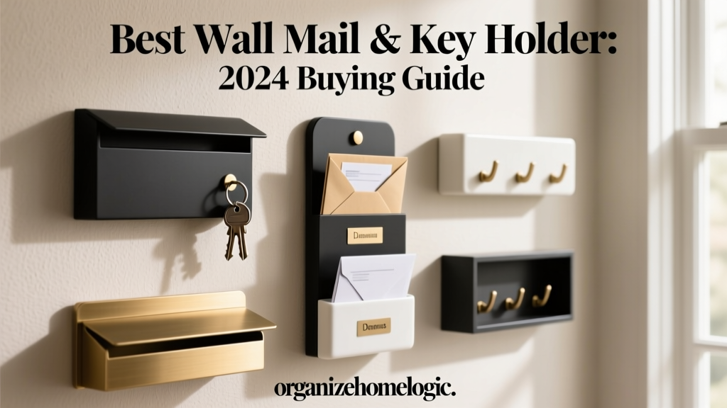Best Wall Mail & Key Holder: 2024 Buying Guide