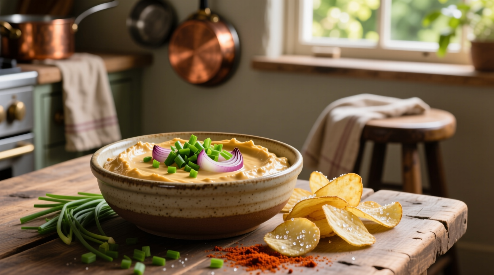 vegan french onion dip recipe
