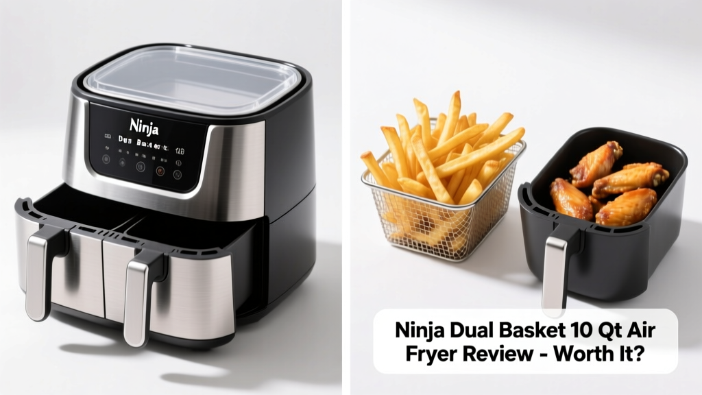 Ninja Dual Basket 10 Qt Air Fryer Review: Worth It?