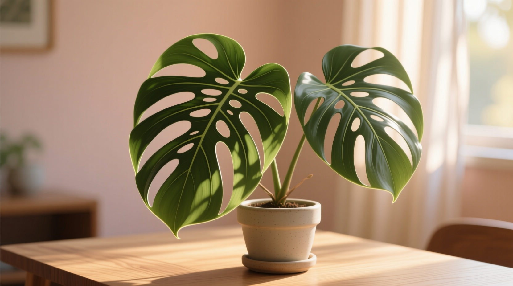 triple fenestration monstera