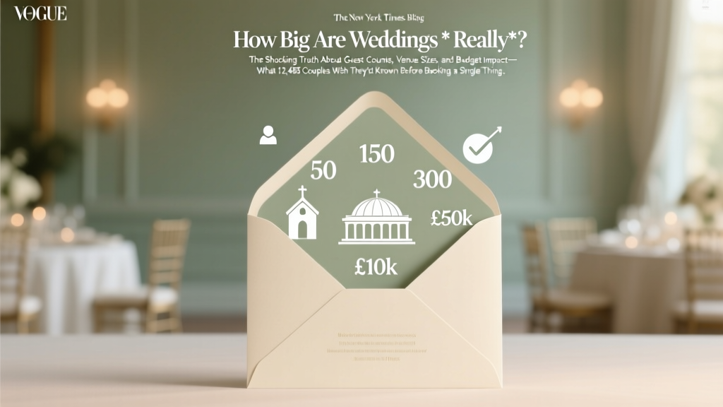 How Big Are Weddings Really? Data-Driven Sizing Tips