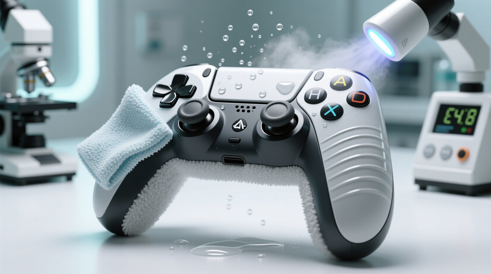 laundry tips sanitize plush gaming controller grips safely