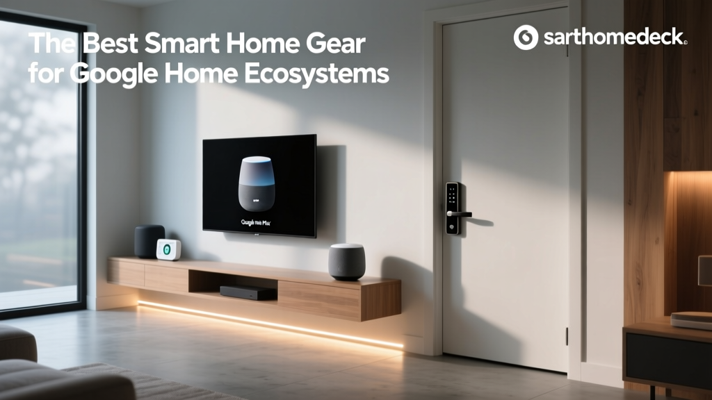 The Best Smart Home Gear for Google Home Ecosystems