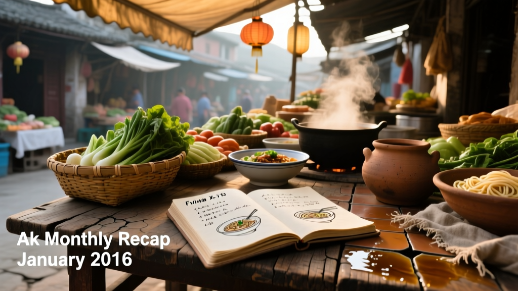 Ak Monthly Recap: January 2016 — A Global Culinary Snapshot