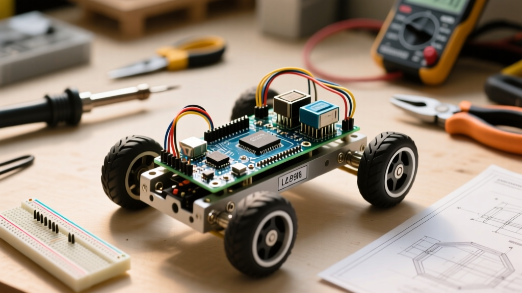 Mecanum Wheels Robot: A Beginner's Arduino Build Guide