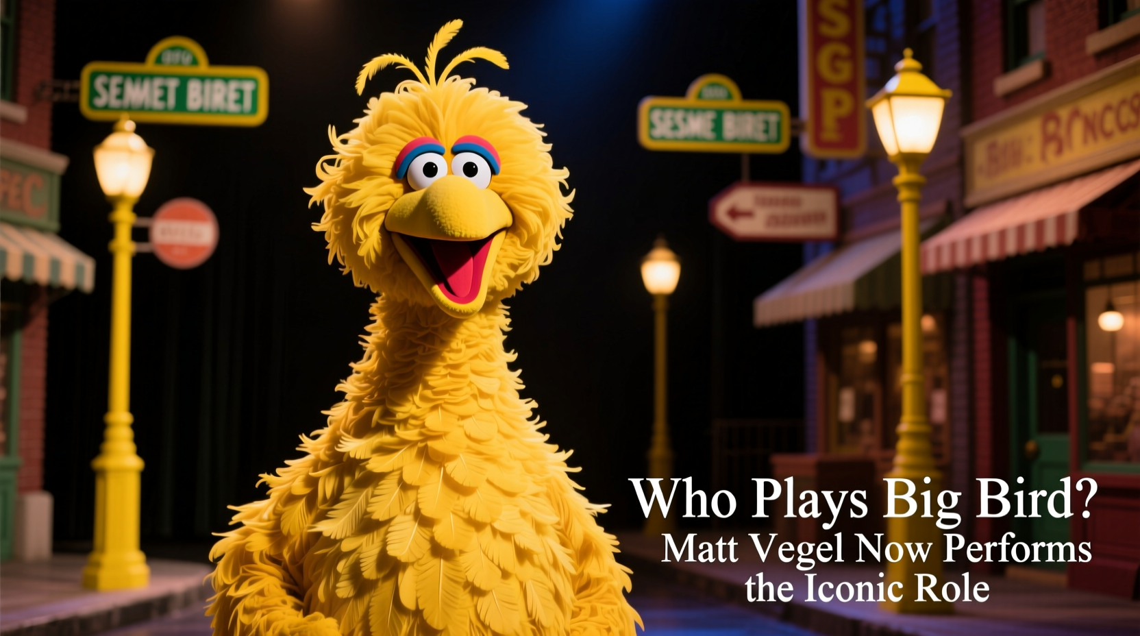 who plays big bird