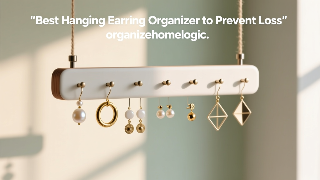 Best Hanging Earring Organizer to Prevent Loss