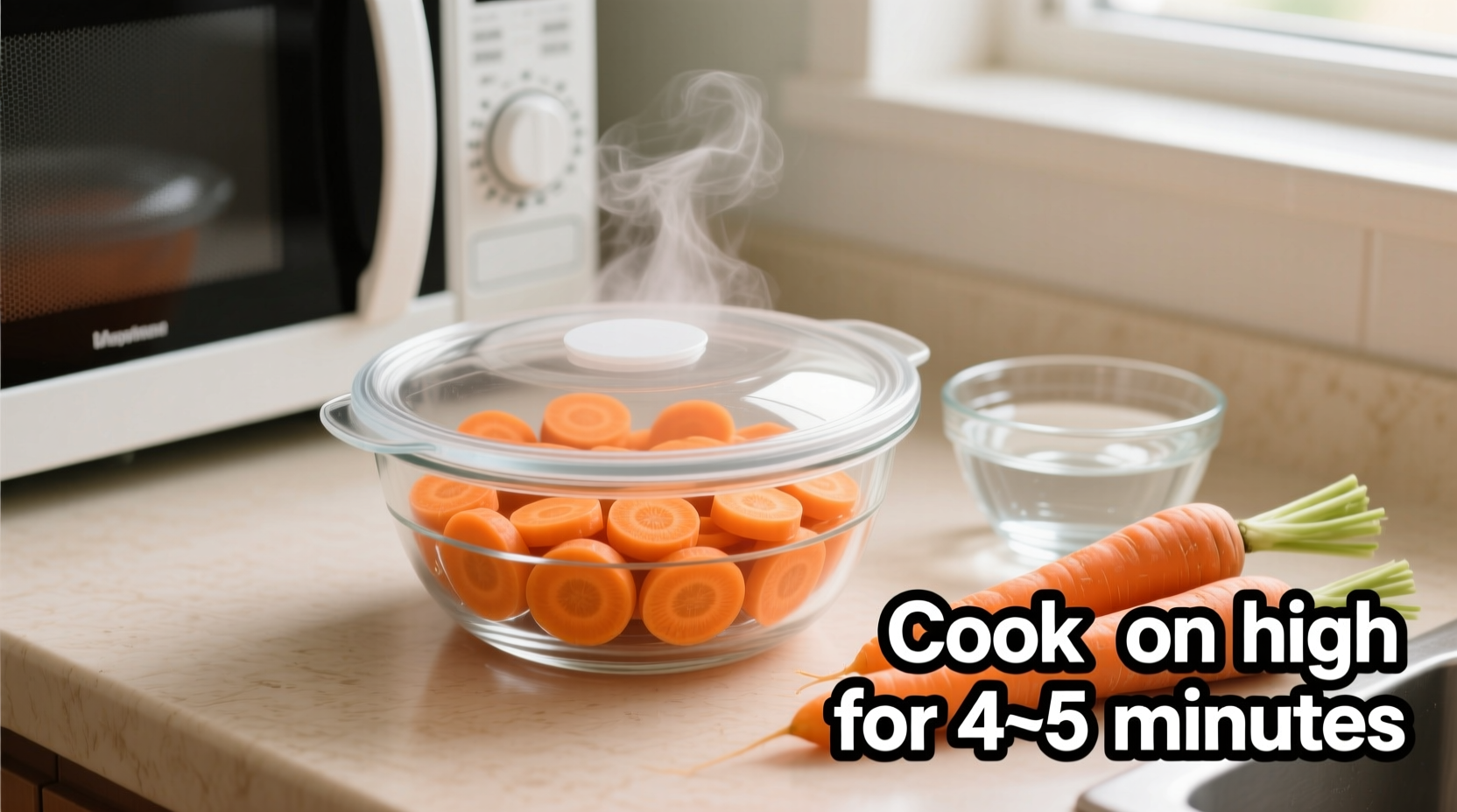 how to cook carrots in the microwave