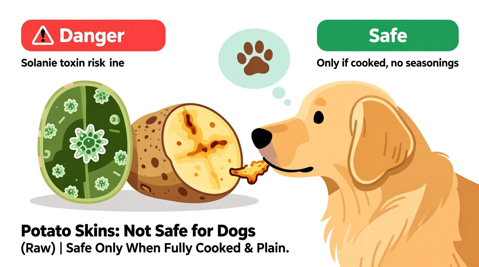 Are Potato Skins Safe for Dogs? Vet-Backed Facts